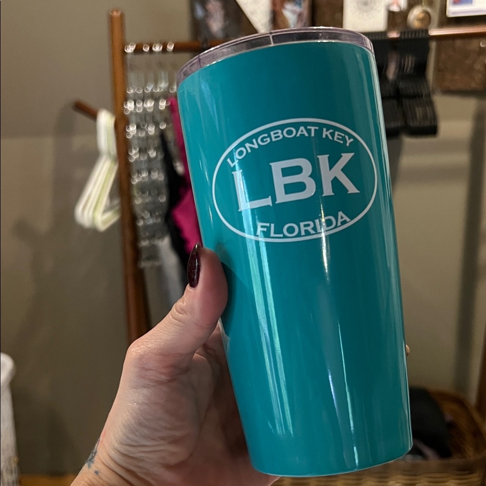 Teal LBK Florida Tumbler